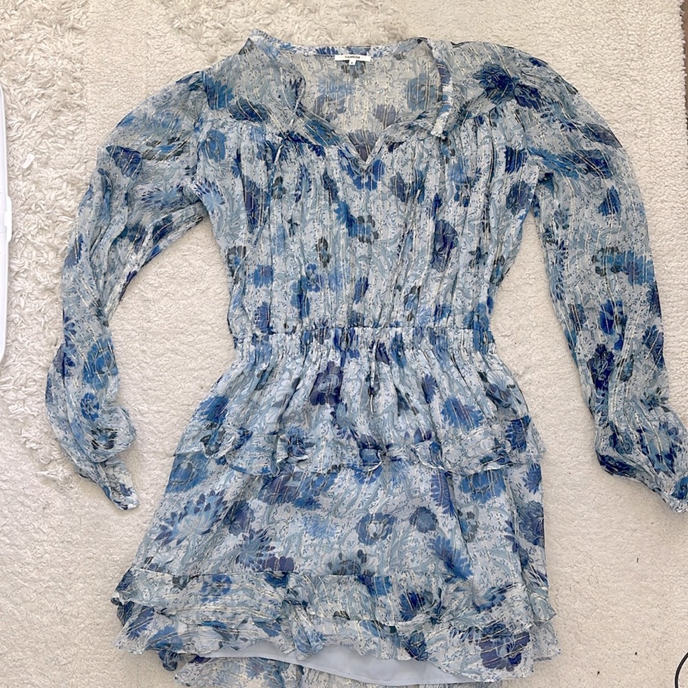 Tularosa Blue Cinch Dress